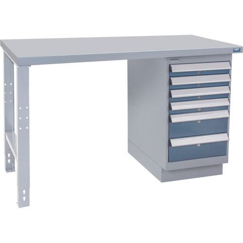 Industrial Duty Workbench, 36" W x 72" D x 34" H, 1000 lbs. Capacity Pronet Distribution