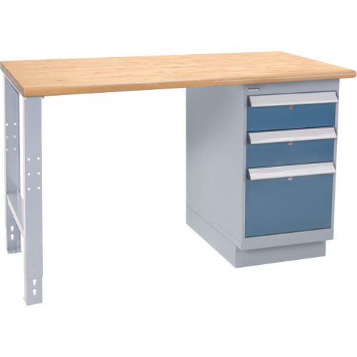 Industrial-Duty Workbench, 1000 lbs Cap., 60" W x 36" D, 34" H Pronet Distribution