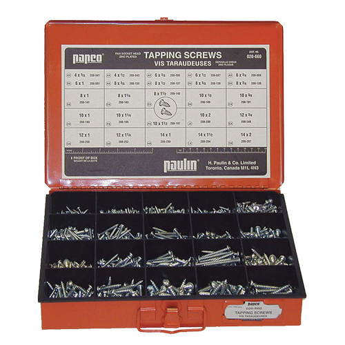 Pan Socket Tapping Screws Assortment Pronet Distribution