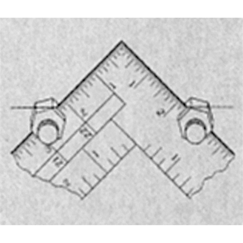 Fixations de calibre d'escalier pour &eacute;querres de charpente & &eacute;querres de charpentier Pronet Distribution