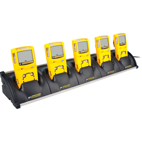 D&eacute;tecteurs multi-gaz GasAlertMicroClip XT BW - Chargeur &agrave; cinq espaces Pronet Distribution