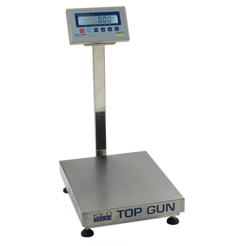 Balances &agrave; plateau &eacute;lectroniques Top Gun, 18" lo x 12" la, Capacit&eacute; de 150 lb Pronet Distribution