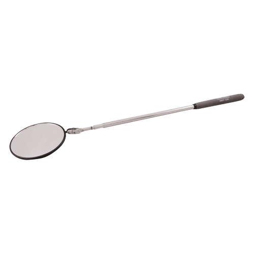 Inspection Mirror, Circular, 3-3/4" L x 3-3/4" W, Telescopic Pronet Distribution