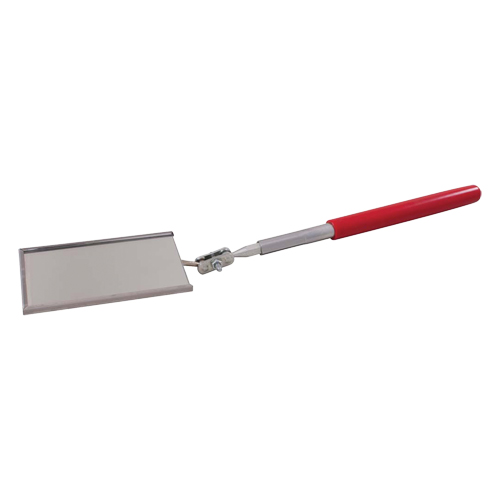 Inspection Mirror, Rectangular, 3-1/2" L x 3-1/2" W, Non Telescopic Pronet Distribution