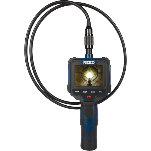 Recordable Borescope Inspection Camera, 2.5" Display, 640 x 480 pixels, 8 mm (0.31") Camera Head Pronet Distribution