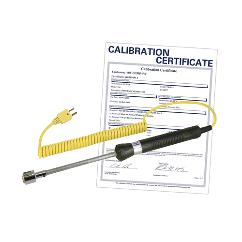 Sonde thermocouple de surface avec certificat de calibration, 500 °C (932°F) Temp. max. Pronet Distribution