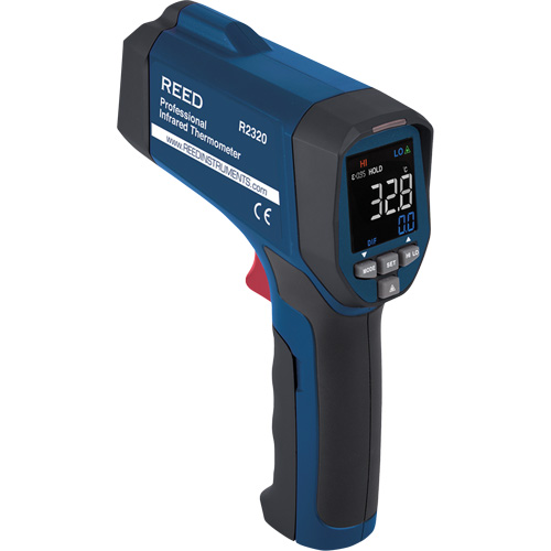Thermom&egrave;tre &agrave; infrarouge professionnel, -26 - 1472° F ( -32 - 800° C ), 30:1, &eacute;missivit&eacute; Ajustable Pronet Distribution