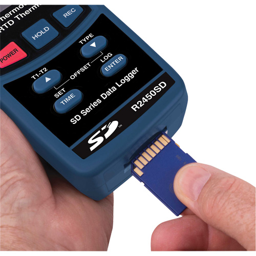 Thermom&egrave;tre thermocouple avec enregistreur de donn&eacute;es Pronet Distribution