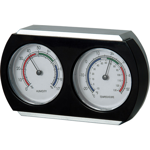 Indoor Thermometer/Hygrometer, 10°- 130° F ( -25° - 55° C ) Pronet Distribution