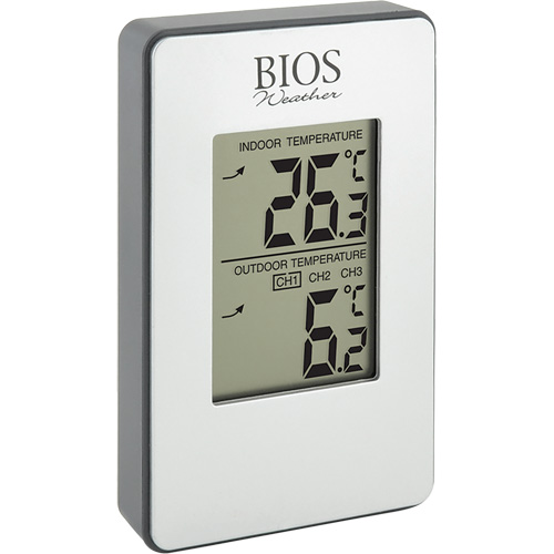 Thermom&egrave;tre sans fil int&eacute;rieur/ext&eacute;rieur, Sans contact, Analogique, 31-158°F (-35-70°C) Pronet Distribution