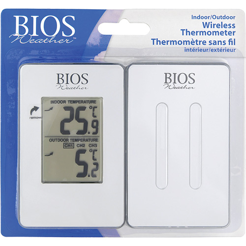 Thermom&egrave;tre sans fil int&eacute;rieur/ext&eacute;rieur, Sans contact, Analogique, 31-158°F (-35-70°C) Pronet Distribution