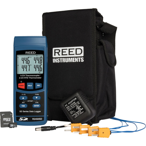 N&eacute;cessaire de thermom&egrave;tre thermocouple &agrave; enregistrement de donn&eacute;es Pronet Distribution