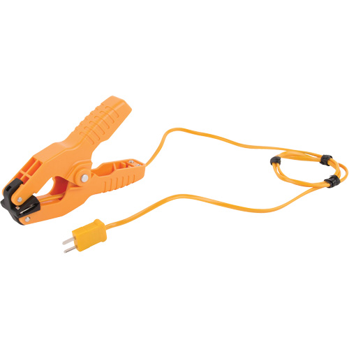 Sonde &agrave; thermocouple pour collier de serrage de type K, 200 °C (392°F) Temp. max. Pronet Distribution
