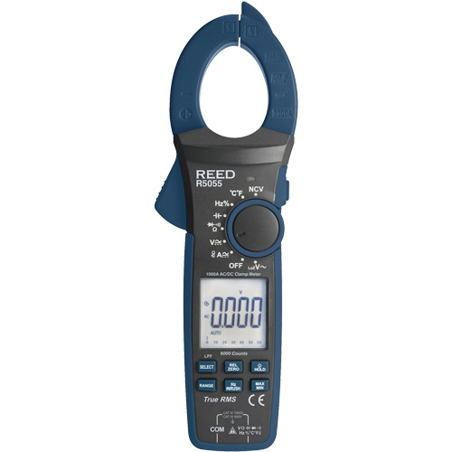 Pince amp&egrave;rem&eacute;trique num&eacute;rique TRMS avec certificat de calibration, Tension c.a./c.c., Courant c.a./c.c. Pronet Distribution