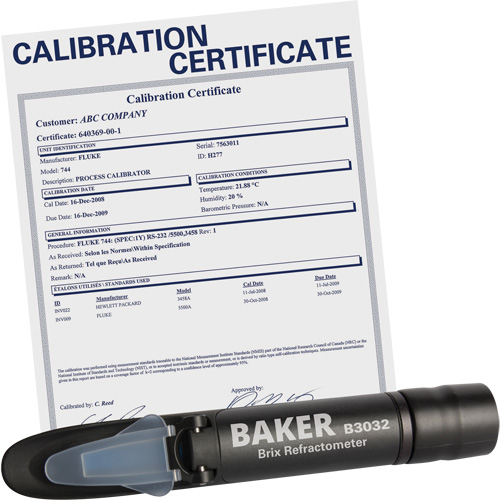 Refractometer with ISO Certificate, Analogue (Sight Glass), Br Pronet Distribution