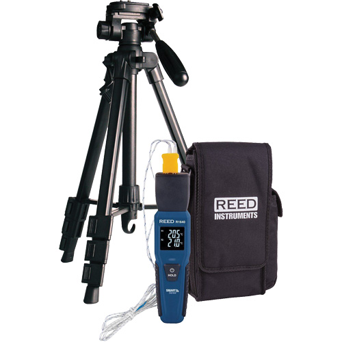 Thermom&egrave;tre &agrave; thermocouple de s&eacute;rie intelligente R1640 avec tr&eacute;pied, Contact, Num&eacute;rique, 32-122°F (0-50°C) Pronet Distribution
