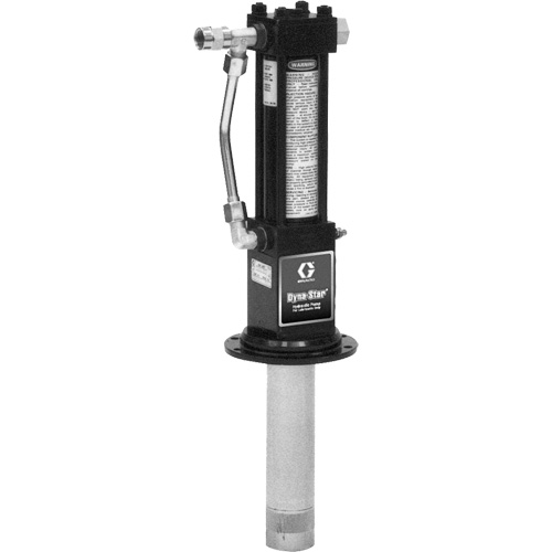 Pompe &agrave; graisse hydraulique Dyna-Star 5:1 35 lb, Acier, cuivre, polyur&eacute;thane, Buna-N & &eacute;lastom&egrave;re polyester Pronet Distribution