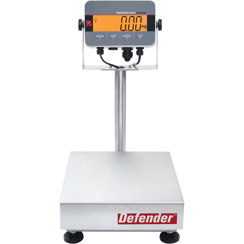 Defender 3000 Washdown Bench Scale, 14" L x 12" W, 30 lbs. Capacity Pronet Distribution