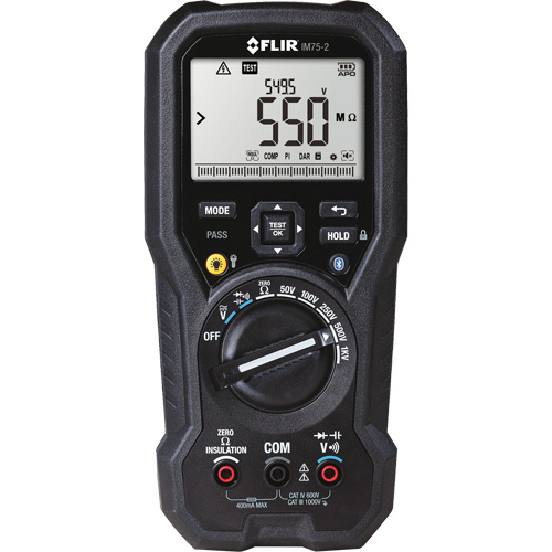 Insulation Tester and Digital Multimeter with METERLiNK&reg;, Digital Pronet Distribution