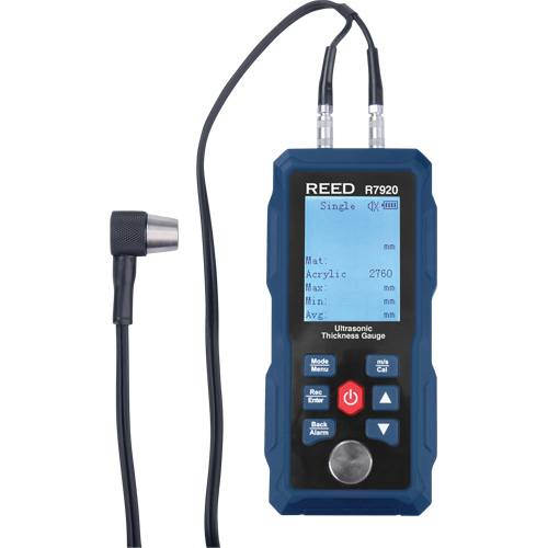 Thickness Gauge with 5-Step Calibration Block, Digital Display, Ultrasound Pronet Distribution
