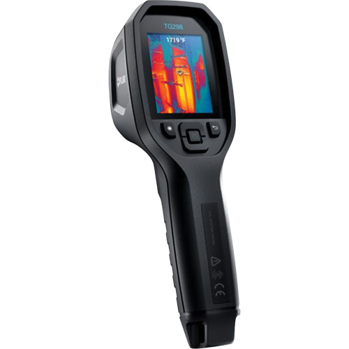 Cam&eacute;ra thermique infrarouge haute temp&eacute;rature 30:1 TG298 &agrave; vis&eacute;e ponctuelle avec laser en pointe, 320 x 240 pixels, -25° - 1080°C (-130° - 1976°F), <70 mK Pronet Distribution