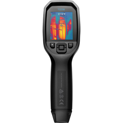 Cam&eacute;ra thermique infrarouge haute temp&eacute;rature 30:1 TG298 &agrave; vis&eacute;e ponctuelle avec laser en pointe, 320 x 240 pixels, -25° - 1080°C (-130° - 1976°F), <70 mK Pronet Distribution