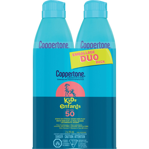 Kids Water Resistant Sunscreen, SPF 50, Aerosol Pronet Distribution