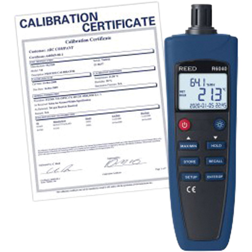 Psychrom&egrave;tre/Thermohygrom&egrave;tre avec certification traçable, 0% - 99,9% HR, -4°- 158° F ( -20° - 70° C ) Pronet Distribution