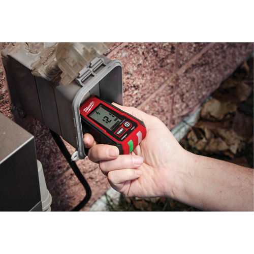 Voltage Detector with LED & GFCI Receptacle Tester Kit, 50 V - 1000 V, Display & Sound Alert Pronet Distribution
