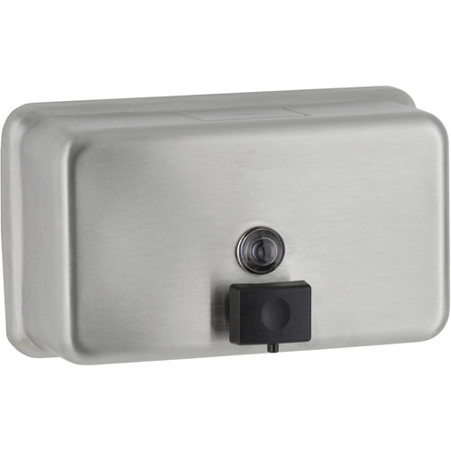 Surface-Mounted Horizontal Soap Dispenser, Push, 1200 ml Capacity Pronet Distribution