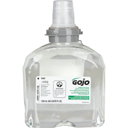 Nettoyant pour les mains &eacute;cologique TFX, Mousse, 1,2 L, Sans parfum Pronet Distribution
