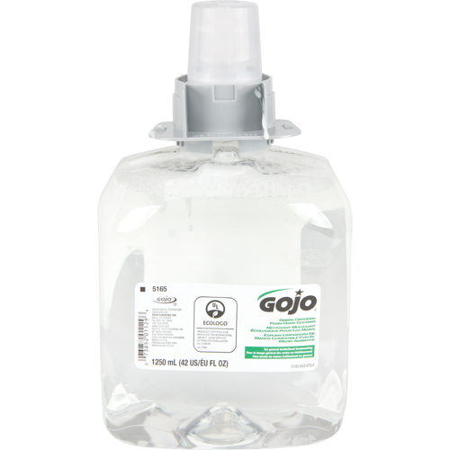 Savon pour les mains certifi&eacute; vert TFX, Mousse, 1250 ml, Sans parfum Pronet Distribution