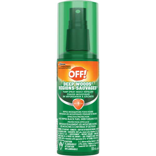 OFF! Deep Woods&reg; Insect Repellent, 25% DEET, Spray, 100 ml Pronet Distribution