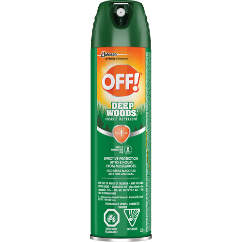 Insectifuge Off! R&eacute;gions sauvages, DEET &agrave; 25 %, A&eacute;rosol, 230 g Pronet Distribution