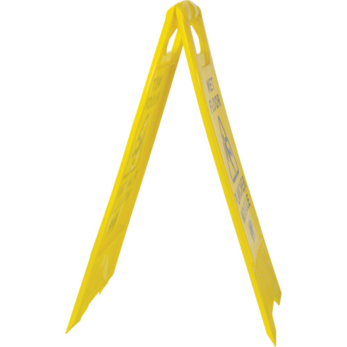 Panneau d'avertissement "Plancher mouill&eacute;", Bilingue avec pictogramme Pronet Distribution