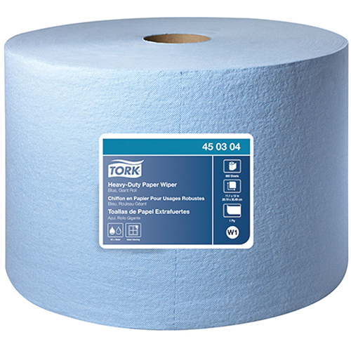 Chiffons jumbo en rouleau, Tout usage, 12" lo x 12" la Pronet Distribution