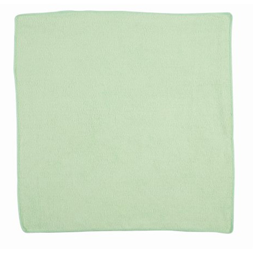 Chiffon de nettoyage pour travaux l&eacute;gers, Microfibre, Vert Pronet Distribution