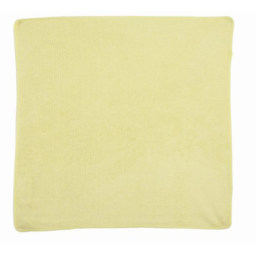 Light-Duty Cleaning Cloth, Microfibre, Yellow Pronet Distribution