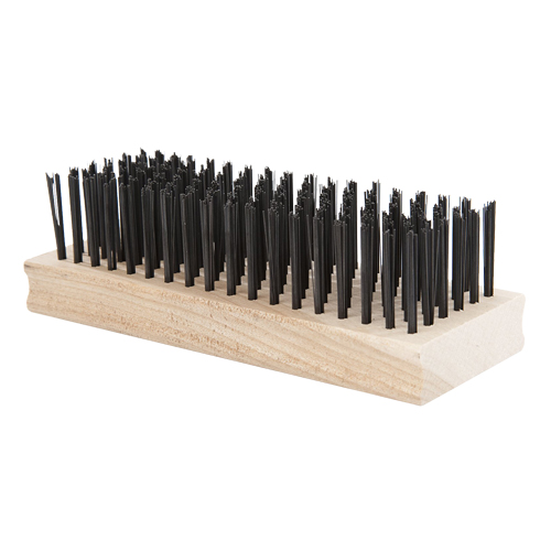 Scratch Brush, Steel, 18 x 6 Wire Rows, 6" Long Pronet Distribution