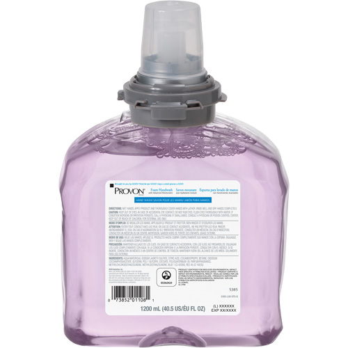 Savon pour les mains aux canneberges avec hydratants am&eacute;lior&eacute;s pour distributeur PROVON TFX, Mousse, 1200 ml, Parfum&eacute; Pronet Distribution