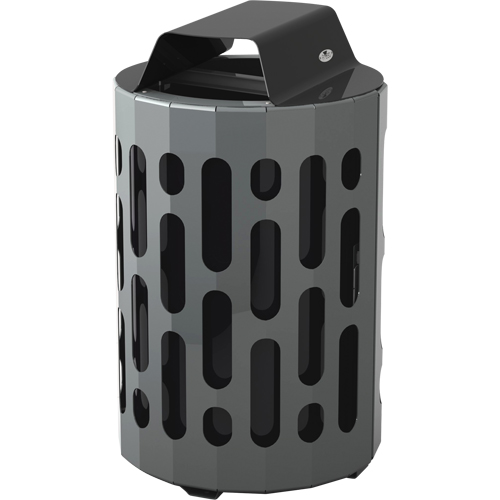2020 Stingray Waste Receptacles, Metal, 42 US gal. Pronet Distribution