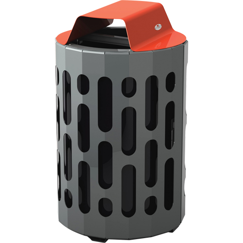 2020 Stingray Waste Receptacles, Metal, 42 US gal. Pronet Distribution