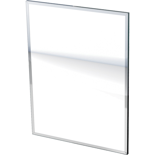 Stock Series Mirror, Flat Frame, 24" L x 36" W Pronet Distribution