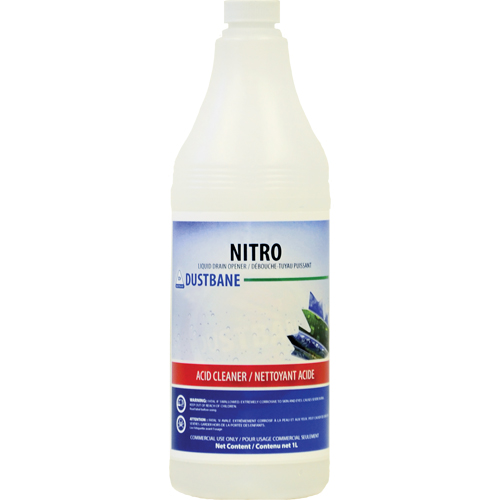 D&eacute;boucheur de drain liquide Nitro, 1 L, Bouteille Pronet Distribution