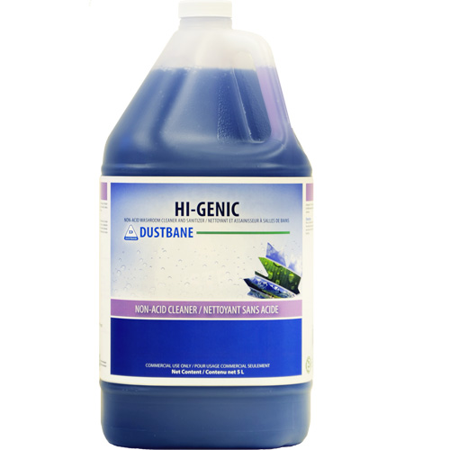 Hi-Genic Bathroom Cleaner & Sanitizer, 5 L, Jug Pronet Distribution