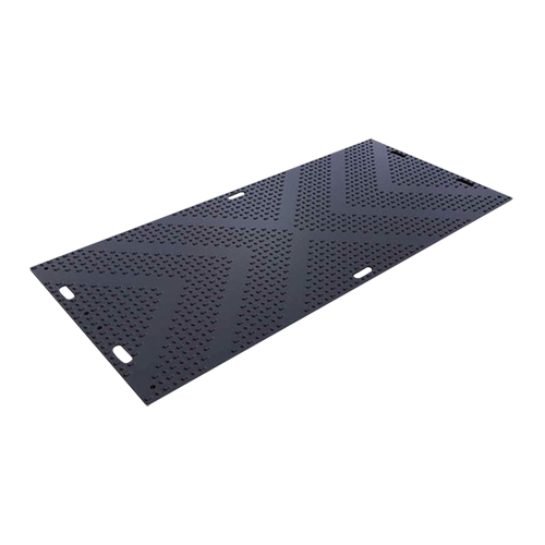 Protecteur de sol LibertyMat d'usage moyen, 4' x 8', Poly&eacute;thyl&egrave;ne haute densit&eacute;, Textur&eacute;, Noir Pronet Distribution