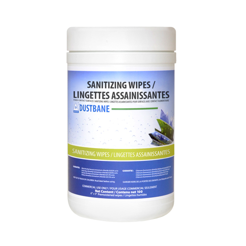 Food Contact Surface Sanitizing Wipes, 6" x 10", 100 Count Pronet Distribution