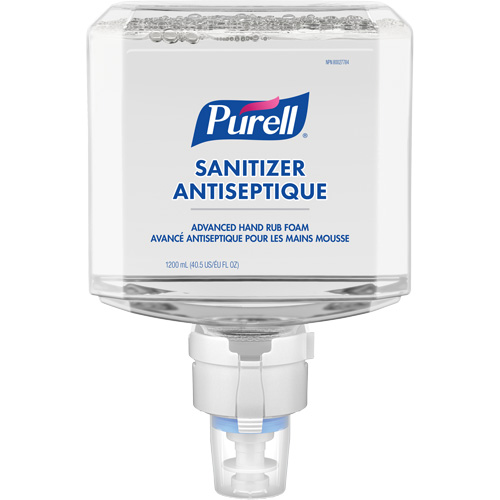 D&eacute;sinfectant pour les mains avanc&eacute; en mousse ES8, 1200 ml, Cartouche de recharge, 70 % alcool Pronet Distribution