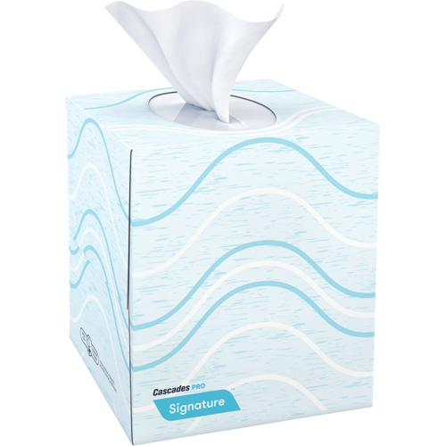 Papier-mouchoir Pro Signature, 2 pli, 8" lo x 8" la, 90 feuilles/boîte Pronet Distribution