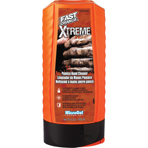 Xtreme Professional Grade Hand Cleaner, Pumice, 443 ml, Bottle, Orange Pronet Distribution